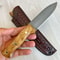 Premium Full Tang Woodworking Knife With N690 Steel Silverberry Handle Wedding GIFT 6