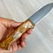 Premium Full Tang Woodworking Knife With N690 Steel Silverberry Handle Wedding GIFT 8