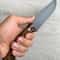 Classic Bowie Knife With Walnut Wood Handle For Camping Bushcraft 6