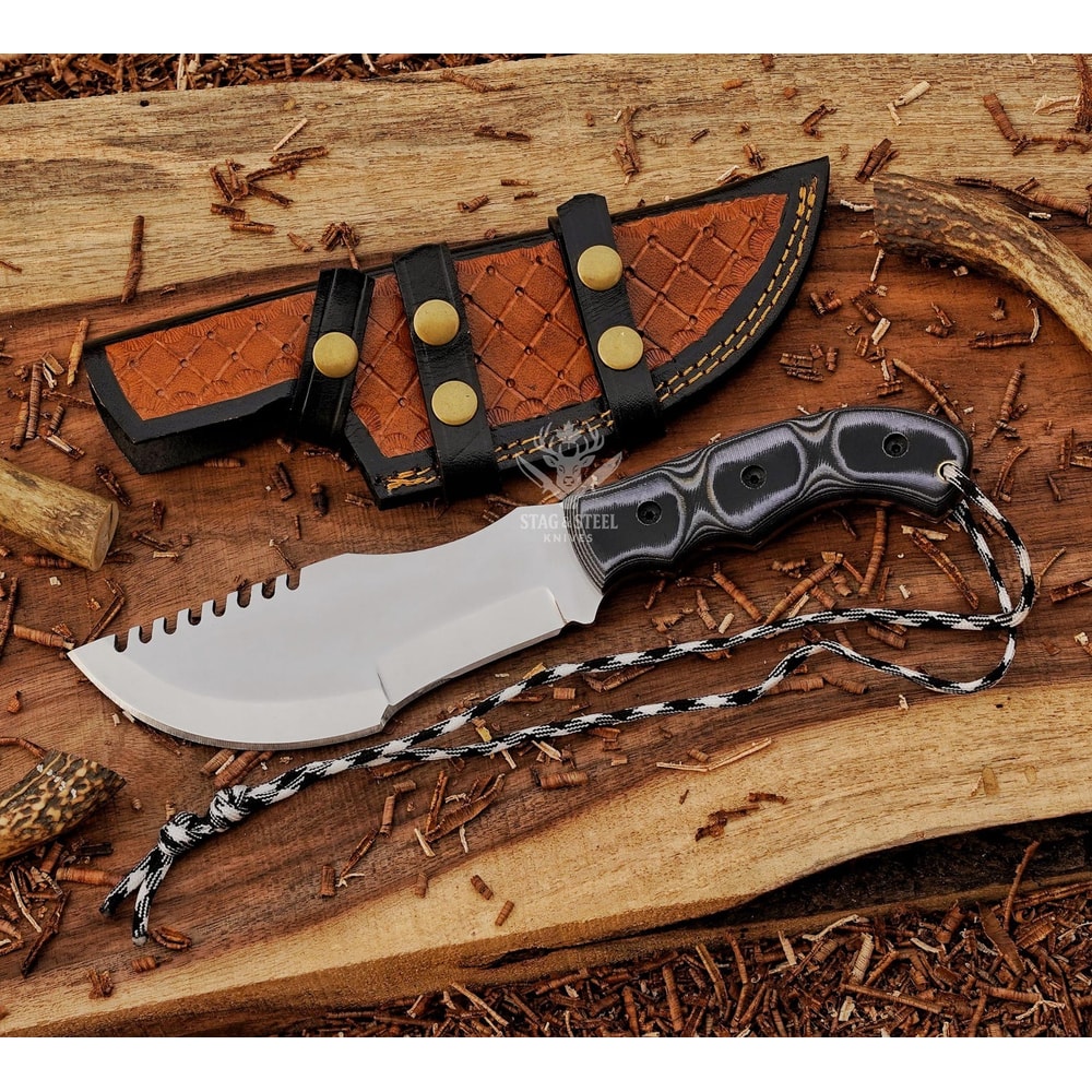 Professional Survival Tracker Knife For Hunting Camping 0