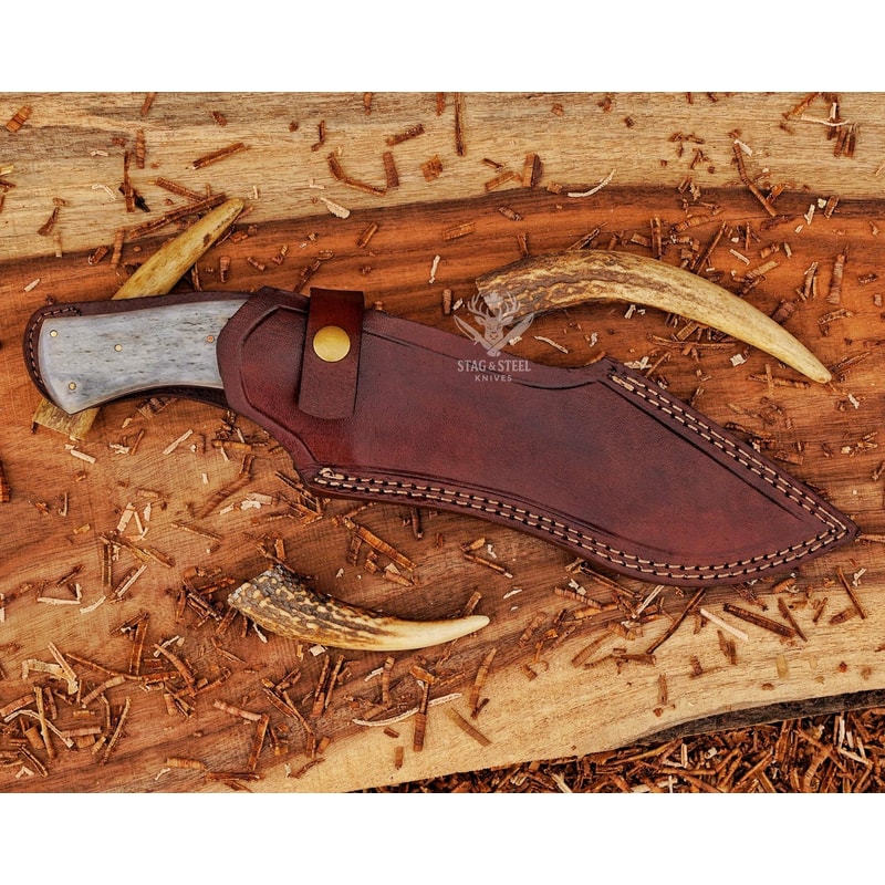 Handmade D2 Steel Outdoor Knife For Camping Survival 1