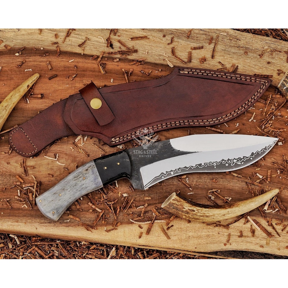 Handmade D2 Steel Outdoor Knife For Camping Survival 2