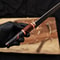 Handmade Copper Damascus Chef Knife With Resin Carbon Fiber Handle Kitchen Cutter 2