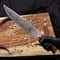 Handmade Copper Damascus Bowie Knife With Full Tang Stag Handle Hunting Blade 2