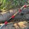 Handcrafted Ash Wood Spear 36 Inch With Engraved Steel Tip Leather Wrap 6