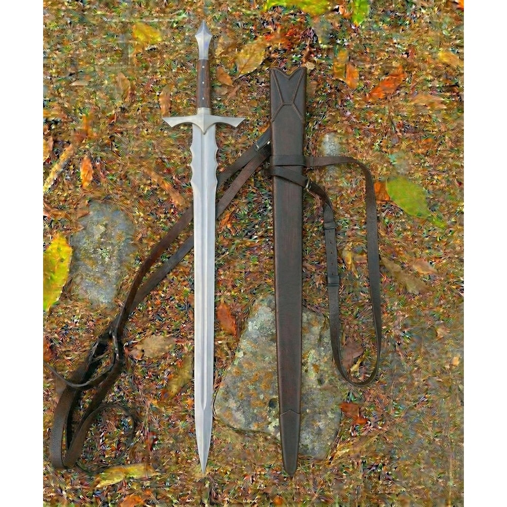 Handcrafted Fantasy Sword Medieval Style Decorative Display Piece 36 Inch 0