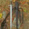 Handcrafted Fantasy Sword Medieval Style Decorative Display Piece 36 Inch 0