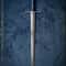 Handcrafted High Carbon Steel Knight Sword 36 Inch Renaissance Display Blade 1