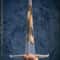 Handcrafted High Carbon Steel Knight Sword 36 Inch Renaissance Display Blade 2