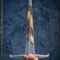 Handcrafted High Carbon Steel Knight Sword 36 Inch Renaissance Display Blade 2
