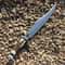 Handmade High Carbon Steel Bowie Knife 18 With 12 Blade Leather Sheath 1