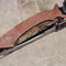 Handmade High Carbon Steel Khopesh Sword With Rosewood Handle Leather Sheath 2