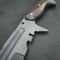 Handmade High Carbon Steel Machete With Rosewood Handle Silver Pins Leather Sheath 2
