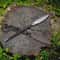 Handmade High Carbon Steel Spear 35 With Rosewood Handle Leather Cover 3