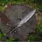 Handmade High Carbon Steel Spear 35 With Rosewood Handle Leather Cover 5