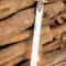 Handmade High Carbon Steel Sword 34 With Rosewood Handle Brass Accents Leather Sheath 2