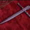 Handmade Steel Fantasy Sword Medieval Warrior Blade With Leather Sheath Cosplay Prop 4
