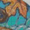 Stain Glass Pumpkin Cross Stitch Pattern LOOK 6