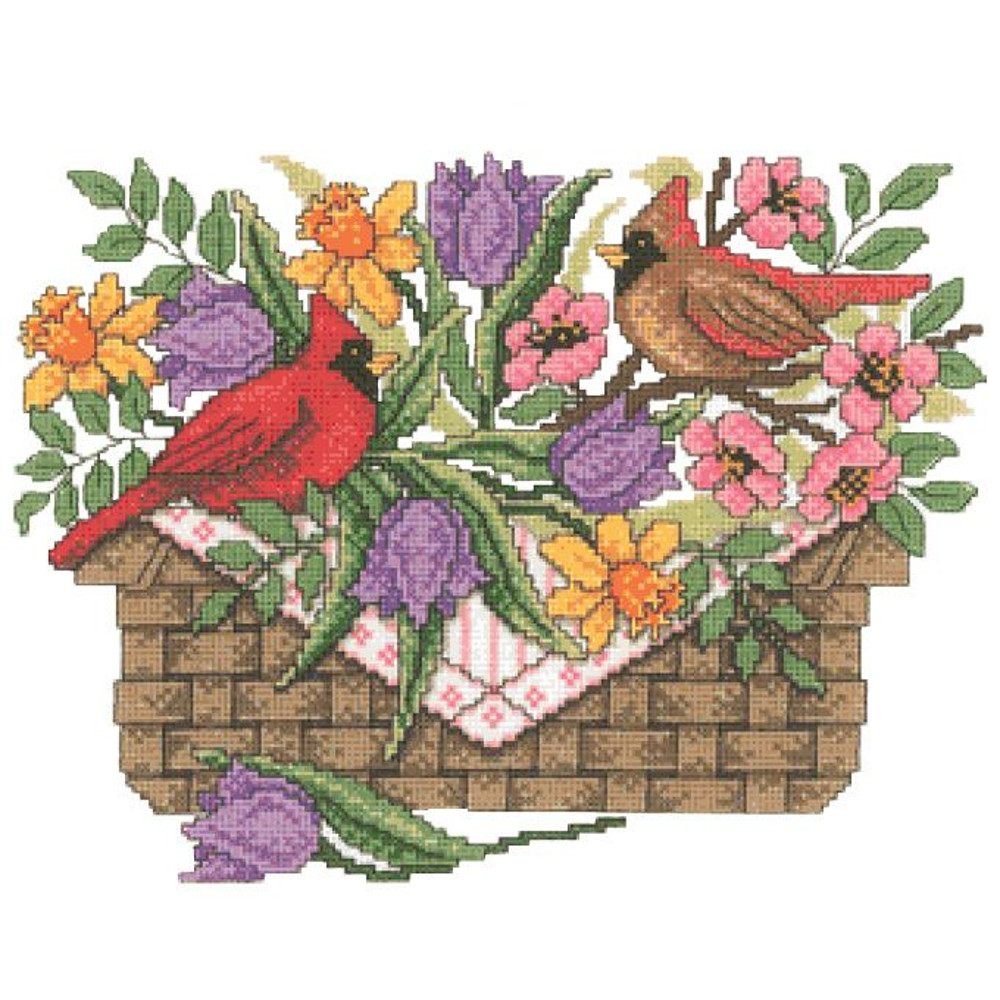 Cardinals Cross Stitch Pattern LOOK 0
