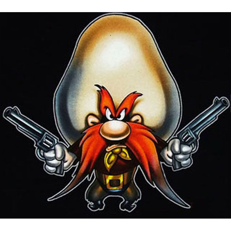 Yosemite Sam Cross Stitch Pattern LOOK 0