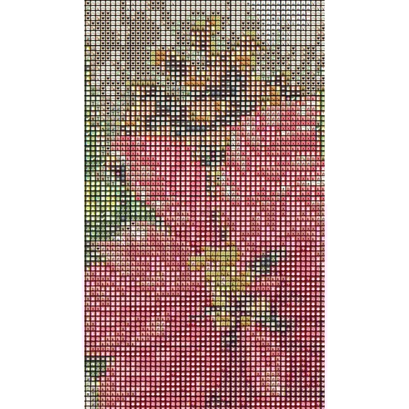 Holiday Poinsetta Cross Stitch Pattern LOOK 4