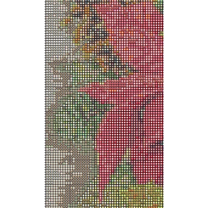 Holiday Poinsetta Cross Stitch Pattern LOOK 7