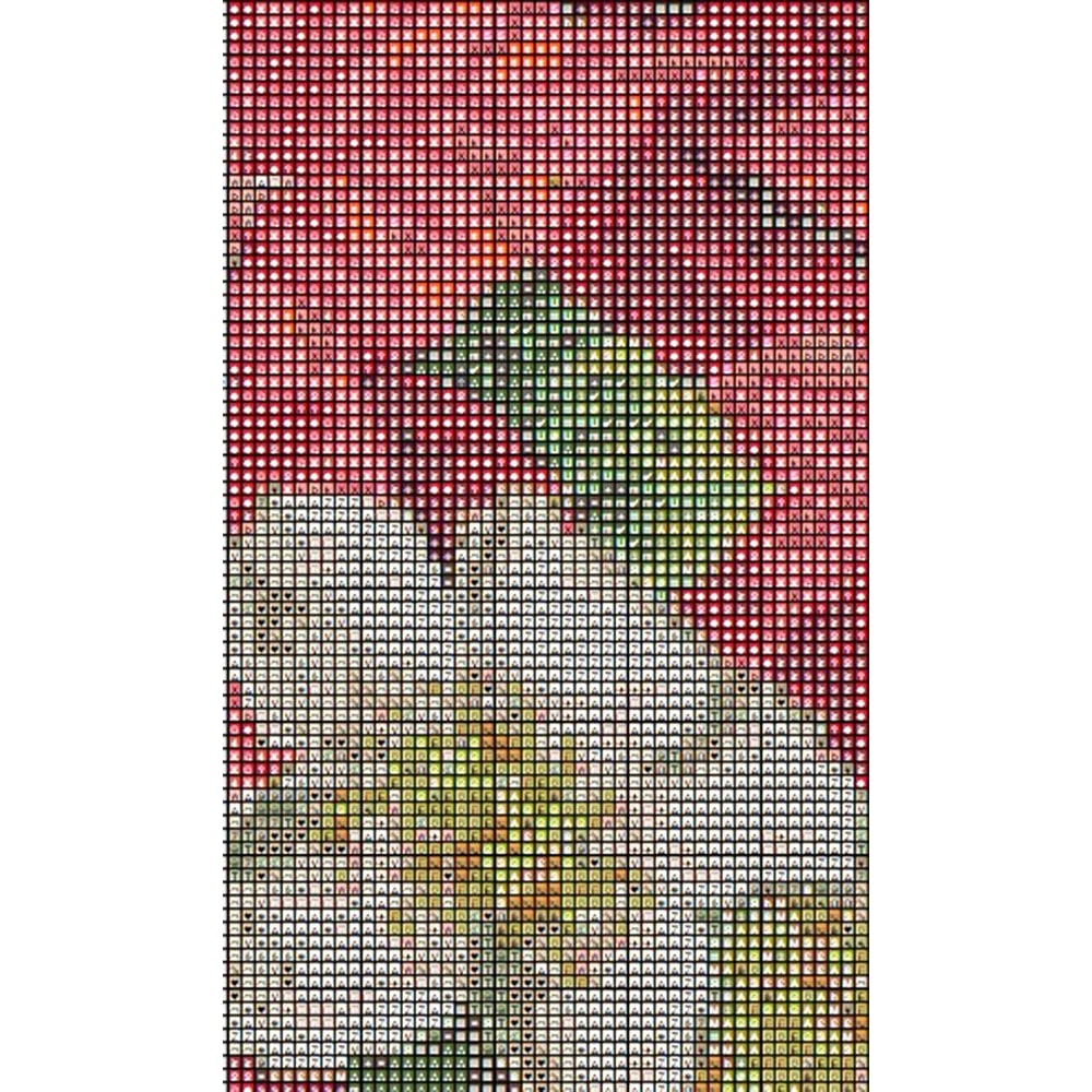 Holiday Poinsetta Cross Stitch Pattern LOOK 9