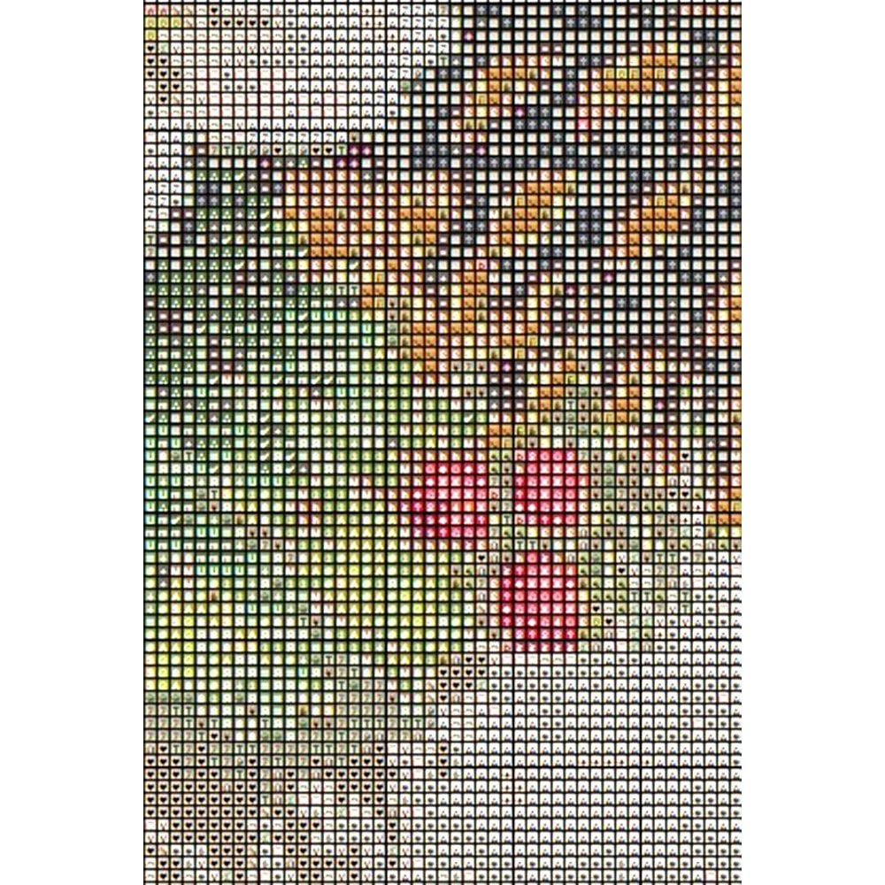 Holiday Poinsetta Cross Stitch Pattern LOOK 12
