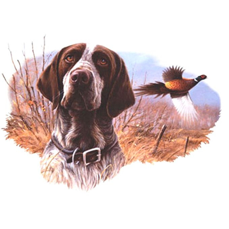 Field Hunt Dog Cross Stitch Pattern LOOK 0