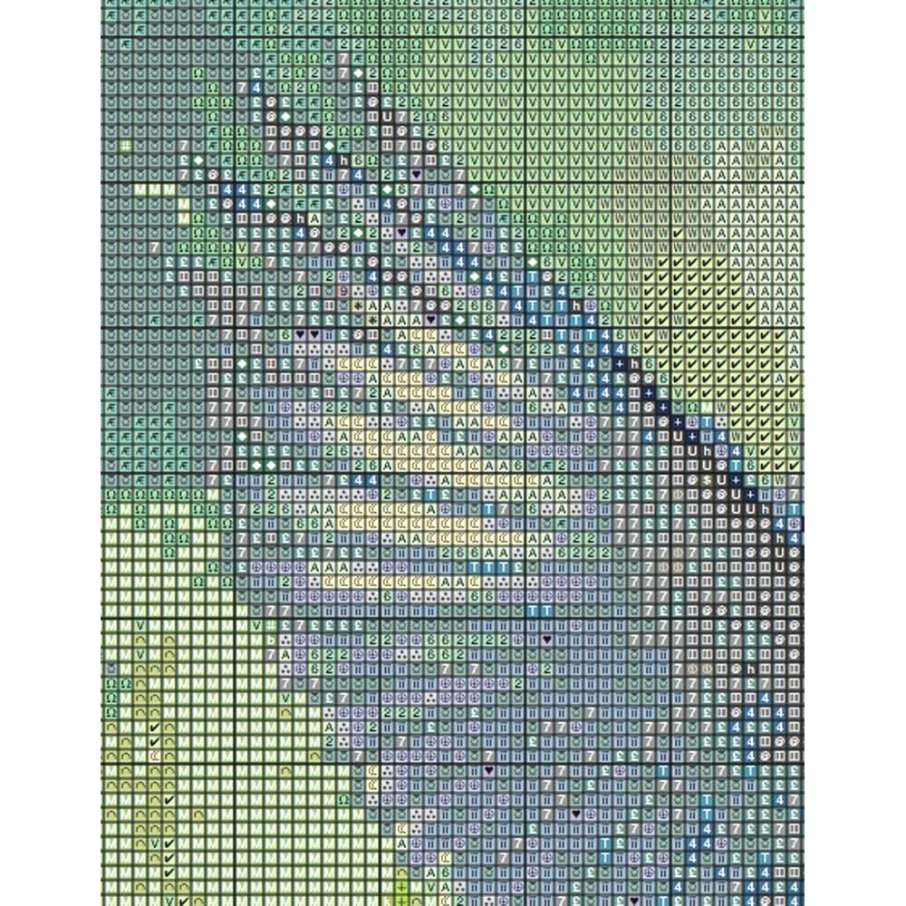 Lillys Blue Birds Cross Stitch Pattern LOOK 3