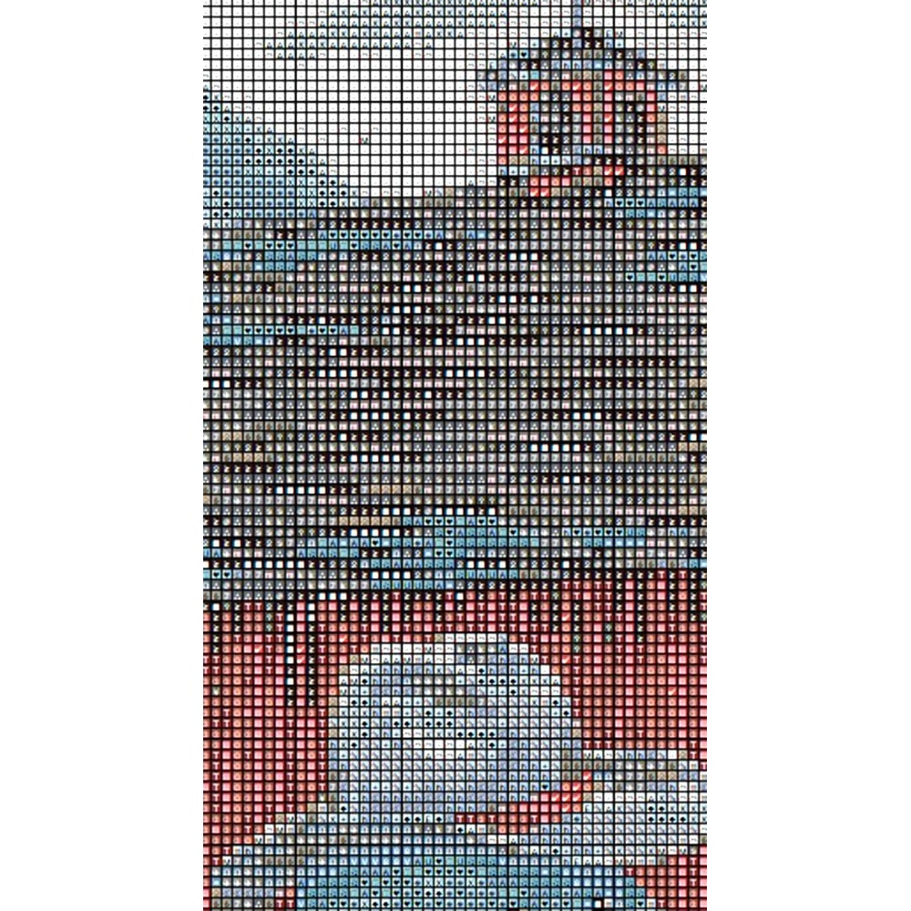 Country Snowman Cross Stitch Pattern LOOK 3