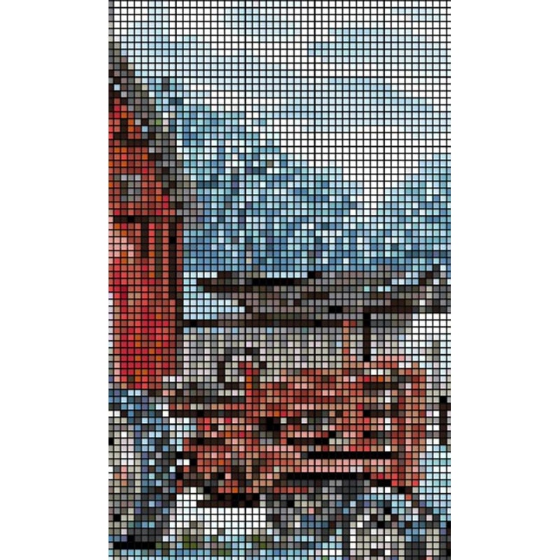 Country Snowman Cross Stitch Pattern LOOK 7