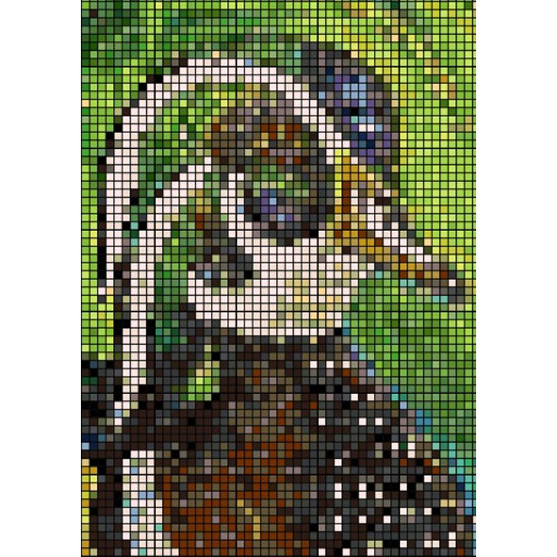 Colorful Duck Cross Stitch Pattern LOOK 1