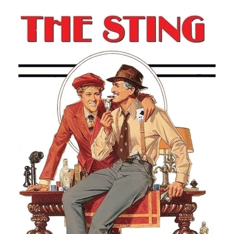 The Sting Movie Cross Stitch Pattern LOOK 0