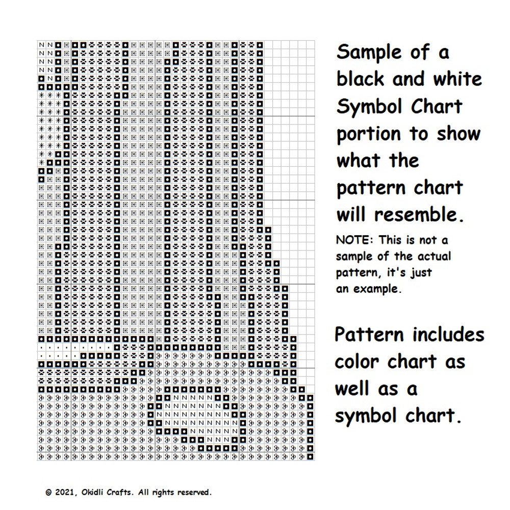 Serenity Prayer Short Version Cross Stitch Pattern 142 3