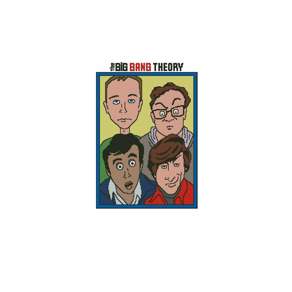 The Big Bang Theory Cross Stitch Pattern 180 1