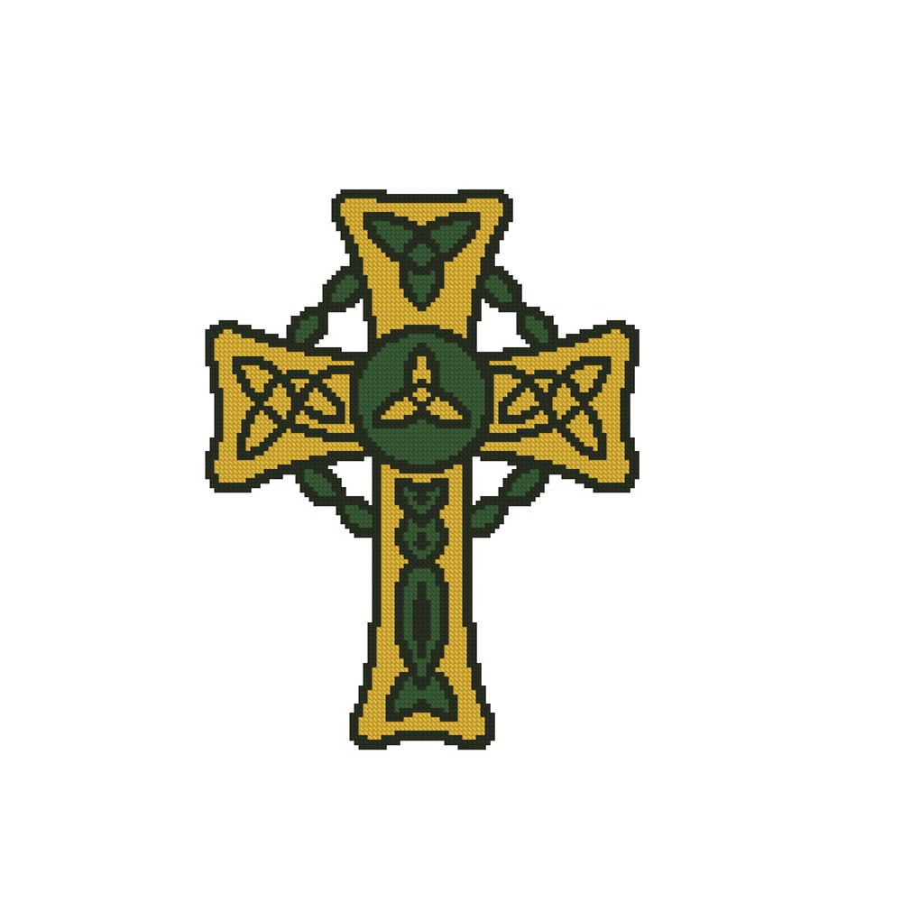 Celtic Cross Cross Stitch Pattern 374 1