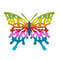 Colorful Butterfly Cross Stitch Pattern 111 1