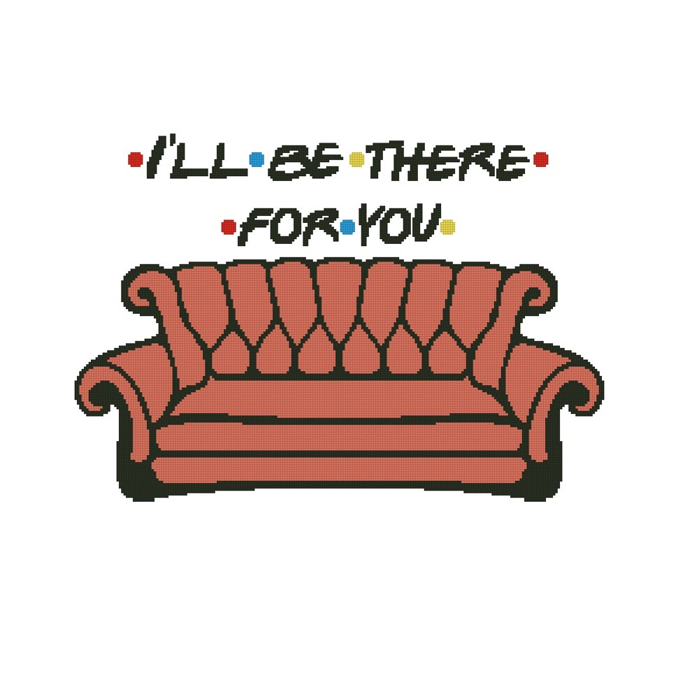 Friends Cross Stitch Pattern 184 1