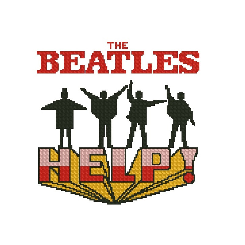 Beatles Cross Stitch Pattern 256 1