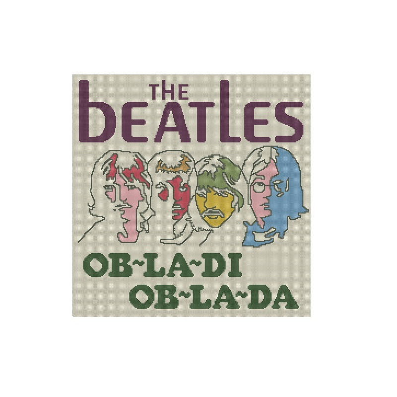 Beatles Cross Stitch Pattern 257 1