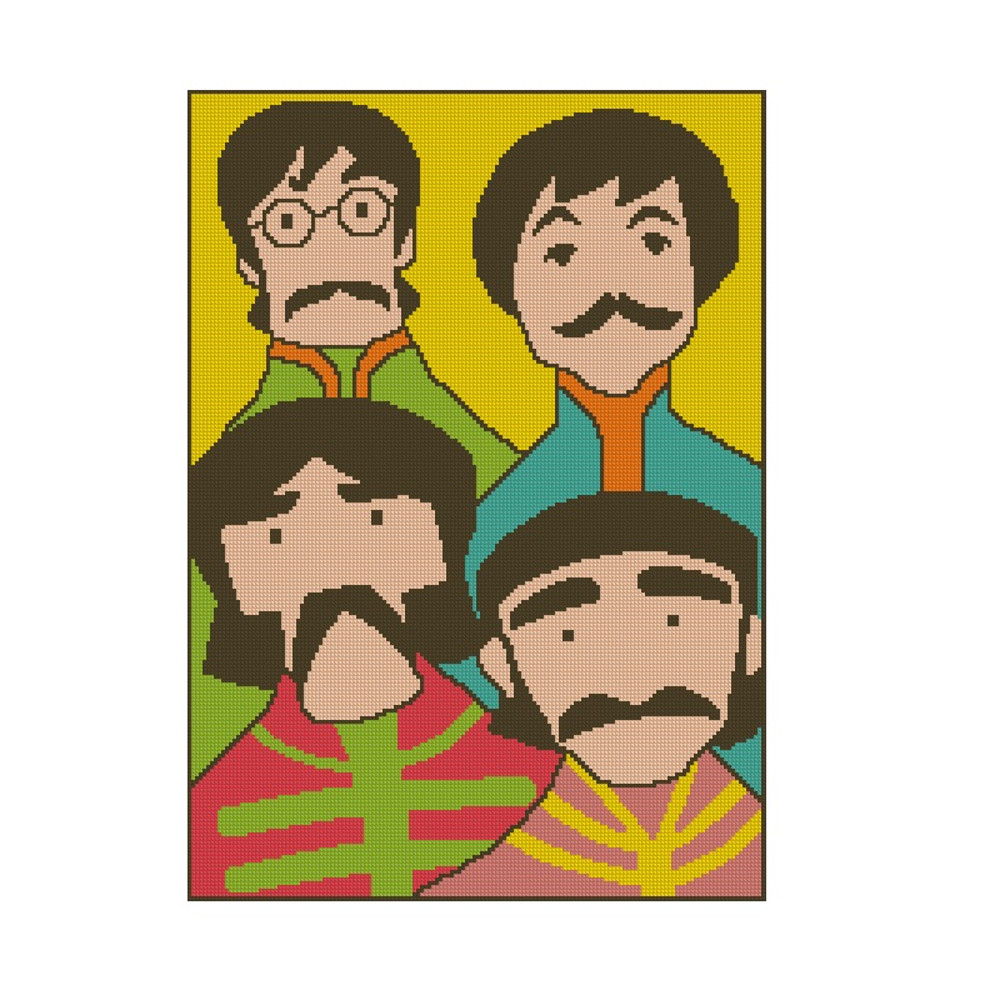 Beatles Cross Stitch Pattern 267 1