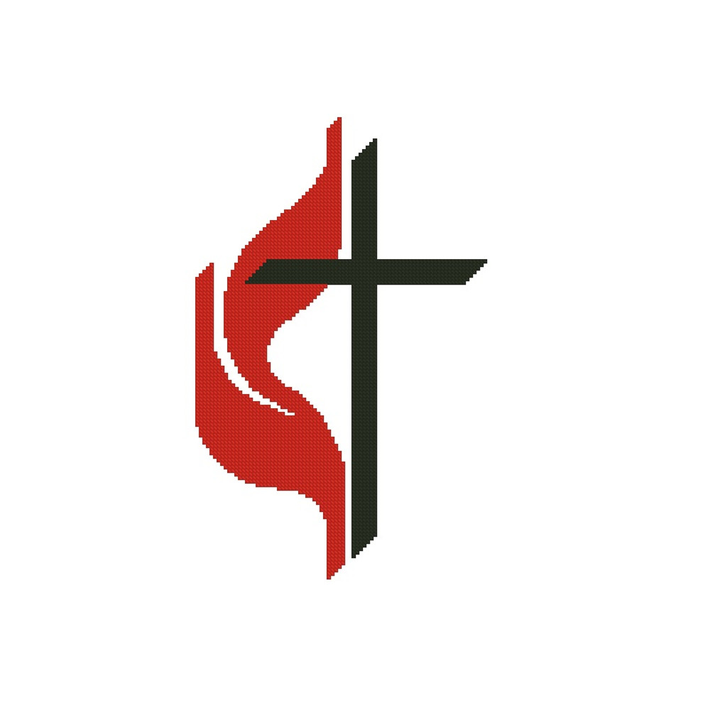 Methodist Cross Cross Stitch Pattern 359 1
