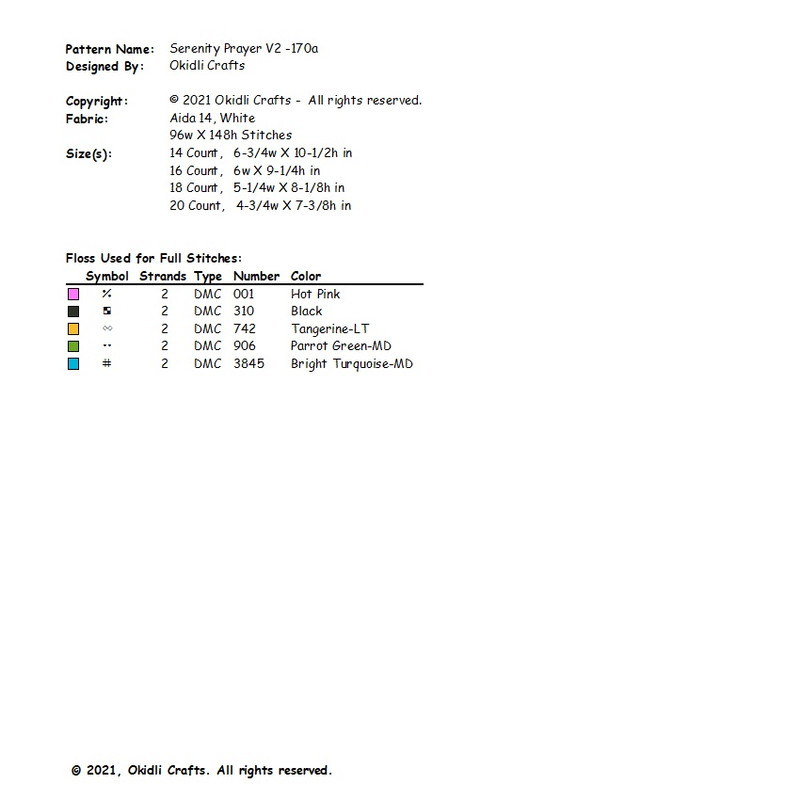 2 PATTERN SET Cross Stitch Patterns 012A 3