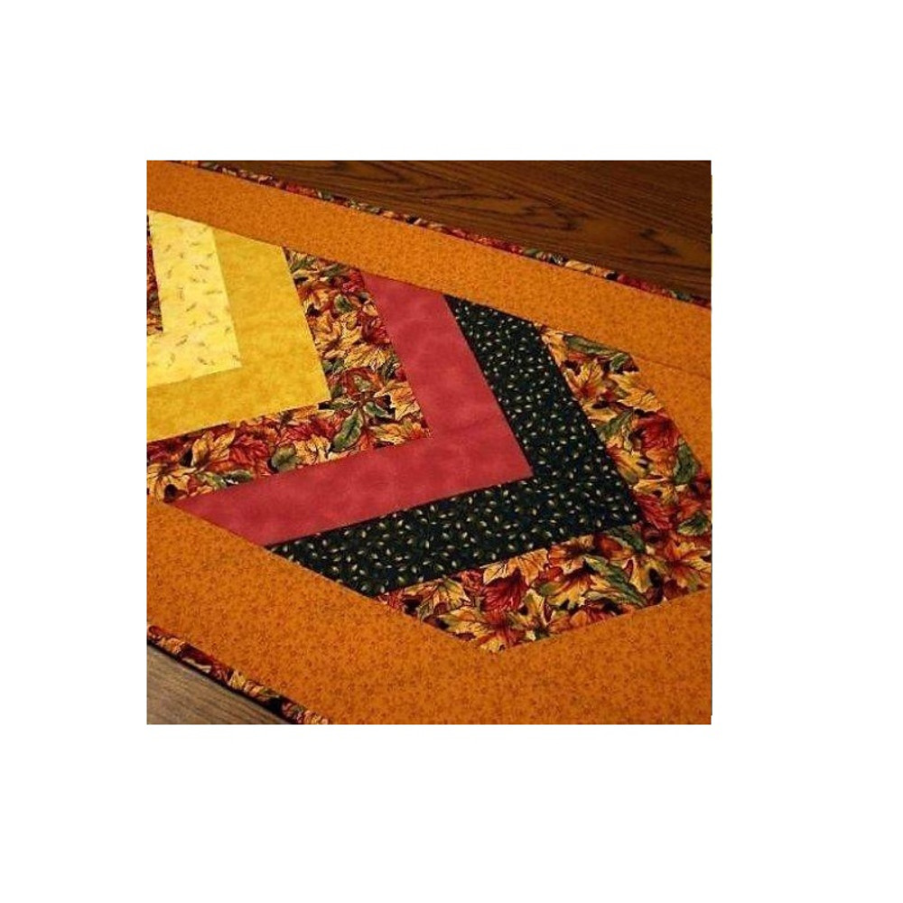 Diamond Quilt As You Sew Table Runner Pattern342 2