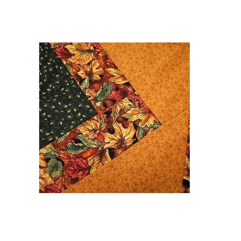 Diamond Quilt As You Sew Table Runner Pattern342 4