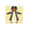 Penguin Paper Pieced Quilt Block Pattern OC121 4