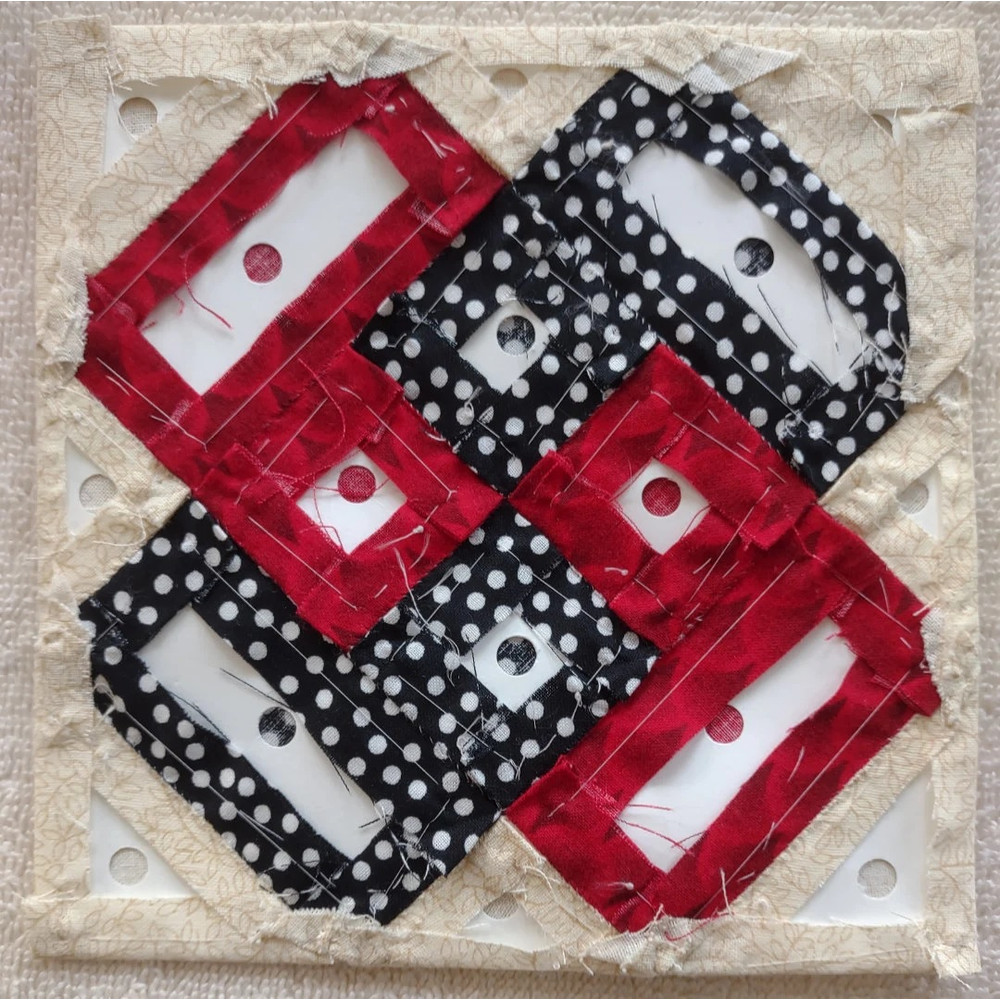 Card Trick EPP English Paper Piecing Block OC202 6