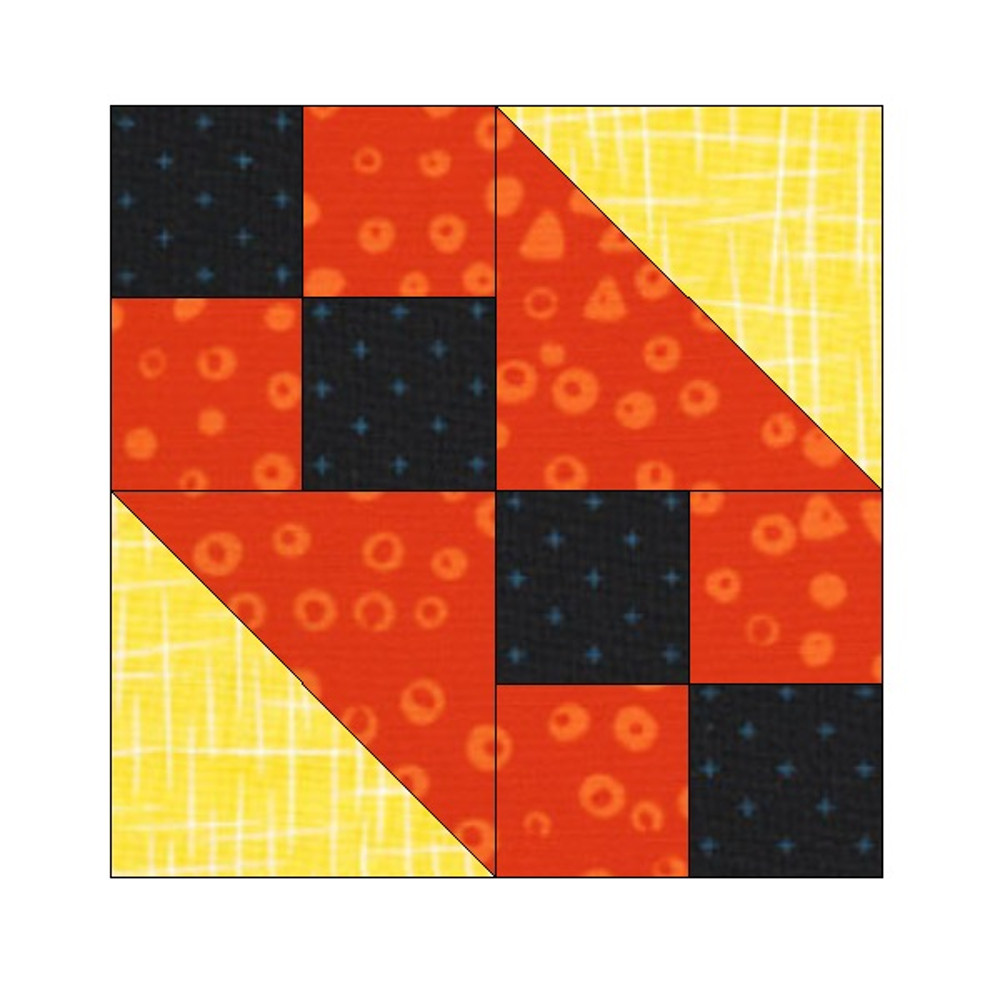 Hour Glass EPP English Paper Piecing Block OC201 4