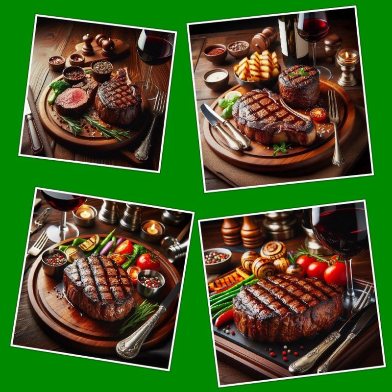 Food Steak Meat Grill Digital Picture Digital Image Four Pictures PNG File Folder RAR 0